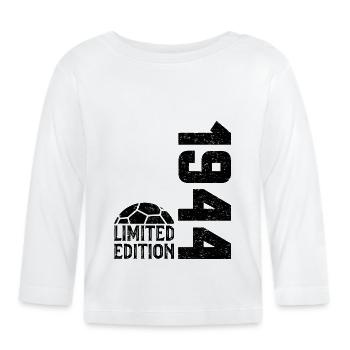 80th Anniversary 1944 Limited Edition Handball - Organic Baby Long Sleeve T-Shirt - white - Front