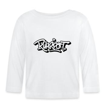 Ruhrpott Tag - Baby Bio-Langarmshirt - Weiß - Vorne