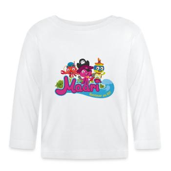 Maari - Abenteuer Am Riff Logo Mit Maari & Co. - Baby Bio-Langarmshirt - Weiß - Vorne