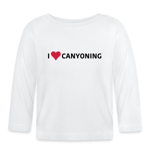 I Love Canyoning - Baby Langarmshirt