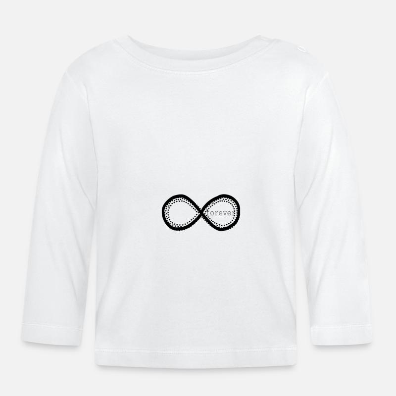 forever - Baby Bio-Langarmshirt - Weiß