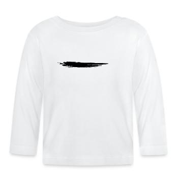 Moins - T-shirt manches longues bio Bébé - blanc - Devant