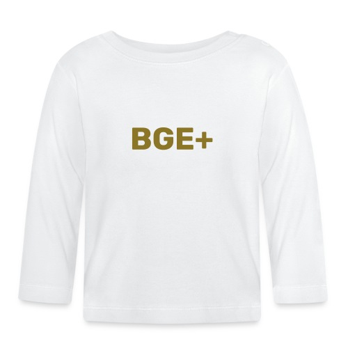 BGE+ - Langærmet babyshirt af  økologisk bomuld