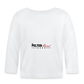 Polterabend 2024 - Baby Bio-Langarmshirt - Weiß - Vorne