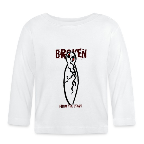 Broken from the start by Keirren - T-shirt manches longues bio Bébé