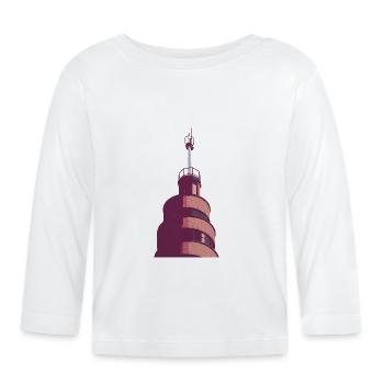 Flagey - Baby Bio-Langarmshirt - Weiß - Vorne