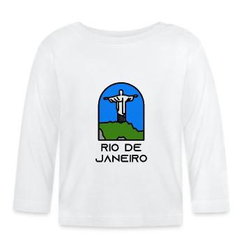 Rio de Janeiro - Organic Baby Long Sleeve T-Shirt - white - Front