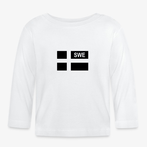Swedish Tactical flag Sweden - Sverige - SWE - Långärmad T-shirt baby