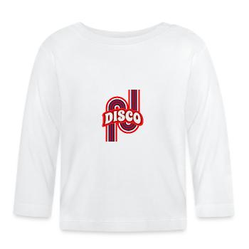 Disco - Organic Baby Long Sleeve T-Shirt - white - Front