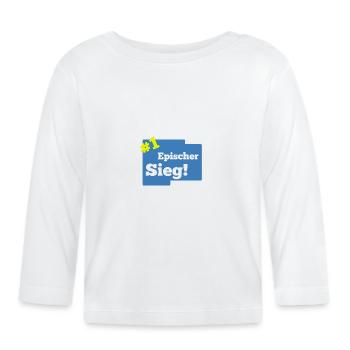 Siegen - Baby Bio-Langarmshirt - Weiß - Vorne
