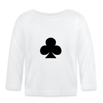 Cross - Organic Baby Long Sleeve T-Shirt - white - Front