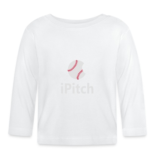 Baseball Logo iPitch - Baby Long Sleeve T-Shirt
