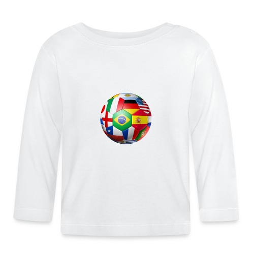 Brasil Bola - Baby Long Sleeve T-Shirt