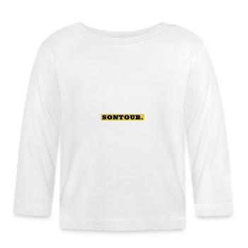 CHEERS - Organic Baby Long Sleeve T-Shirt - white - Front