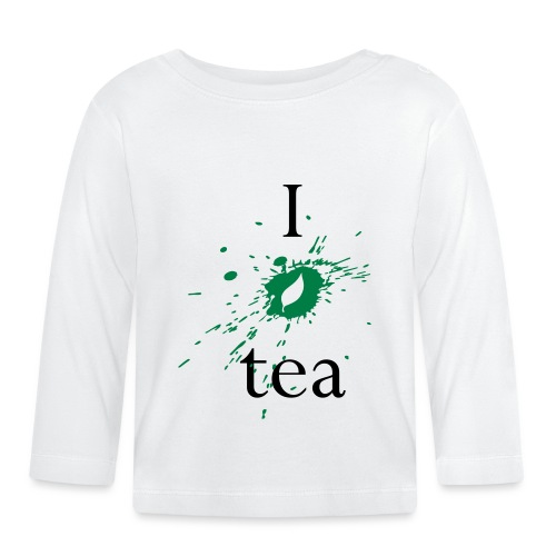 I Love Tea - Maglietta a manica lunga ecologico per bambini
