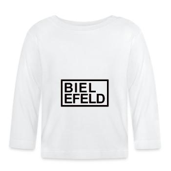 Bielefeld - Organic Baby Long Sleeve T-Shirt - white - Front