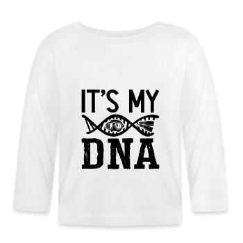 Freediving Gift Idea - Organic Baby Long Sleeve T-Shirt - white - Front