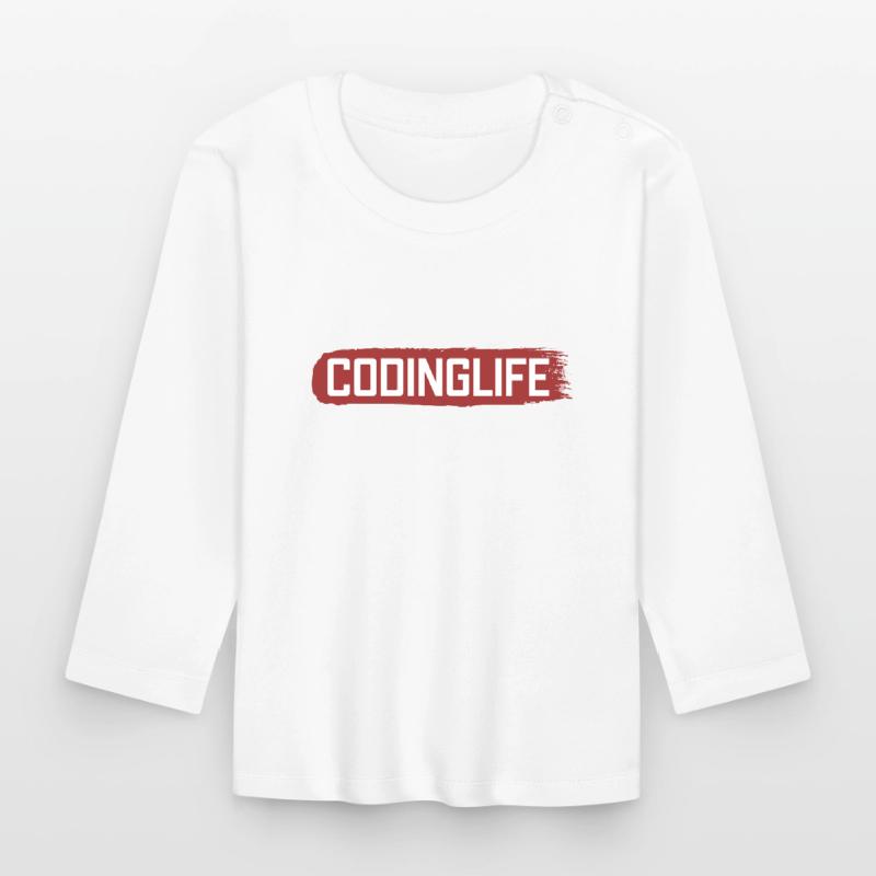 Codinglife Softwareentwickler Developer Baby Bio-Langarmshirt
