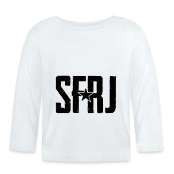 SFRJ Balkan Geschenk Jugoslawien Jugo Sarajevo - Baby Bio-Langarmshirt - Weiß - Vorne