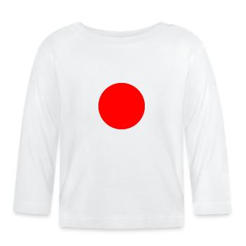 Japan - Baby Bio-Langarmshirt - Weiß - Vorne