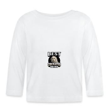 Cockapoo Dog Breed - Organic Baby Long Sleeve T-Shirt - white - Front