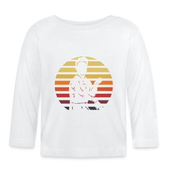 Wing Chun - Organic Baby Long Sleeve T-Shirt - white - Front