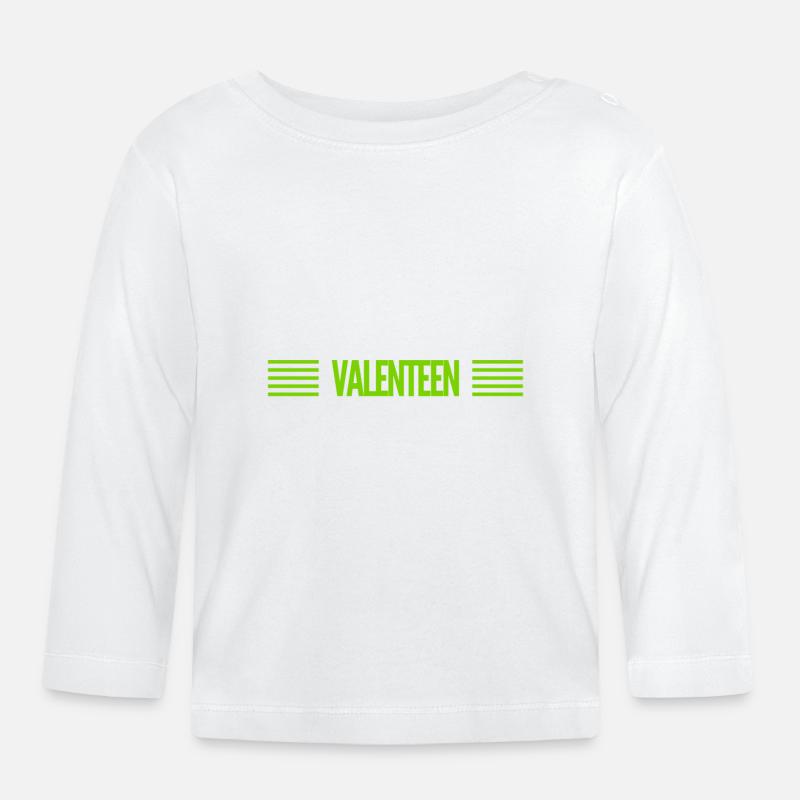 La Saint-Valentin passe toujours - T-shirt manches longues bio Bébé - blanc