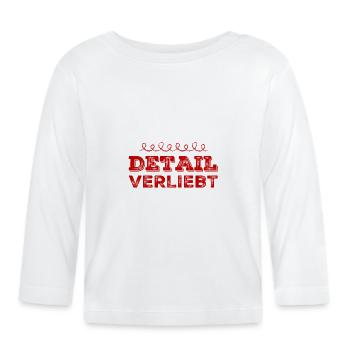 Les détails sont superbes - T-shirt manches longues bio Bébé - blanc - Devant