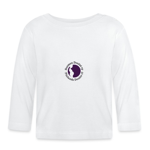 Suomen Doulat ry logo - Vauvan luomuruopitkähihainen paita