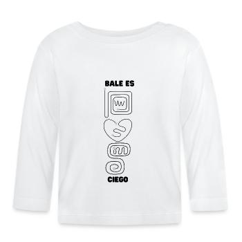 Lineas Creativas - T-shirt manches longues bio Bébé - blanc - Devant