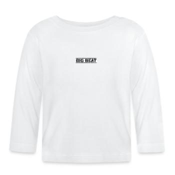 Big Beat - Organic Baby Long Sleeve T-Shirt - white - Front