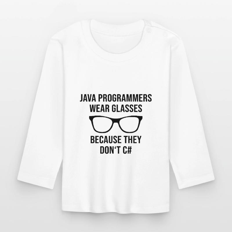 Programmer Java Organic Baby Long Sleeve T-Shirt
