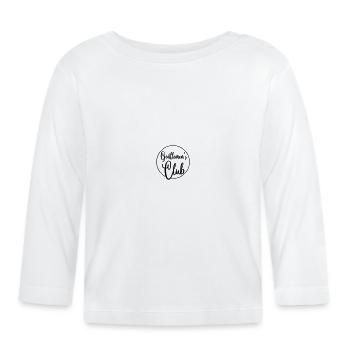Club des gentlemen - T-shirt manches longues bio Bébé - blanc - Devant