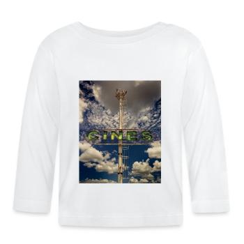 Kino - Baby Bio-Langarmshirt - Weiß - Vorne