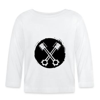 Atelier - Tournevis Tournevis Amateur - T-shirt manches longues bio Bébé - blanc - Devant