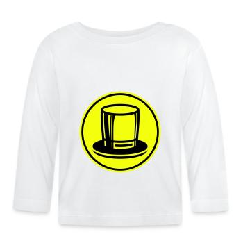 Cylindre Groom - T-shirt manches longues bio Bébé - blanc - Devant