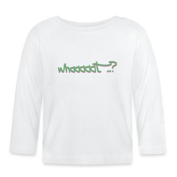 what tagged - Baby Bio-Langarmshirt - Weiß - Vorne
