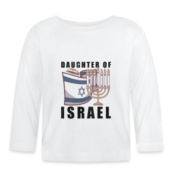 Israelite Jew Israelite Heritage Jewish Israel Jew - Organic Baby Long Sleeve T-Shirt - white - Front