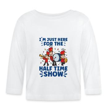Marching Band Clarinetist School Rehearsal Music - Organic Baby Long Sleeve T-Shirt - white - Front