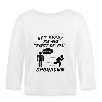 Debating Speech Debating Speaker Gift Idea - Organic Baby Long Sleeve T-Shirt - white - Front