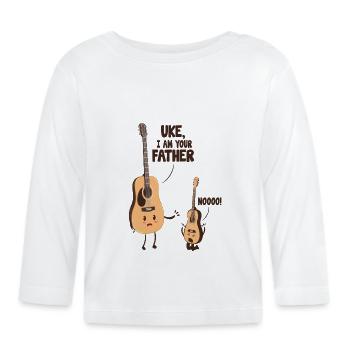 Guitariste Guitariste Guitariste Guitariste Guitariste Guitariste Guitare - T-shirt manches longues bio Bébé - blanc - Devant