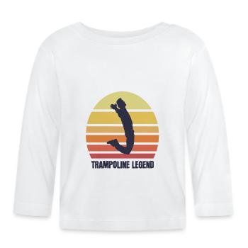 Trampoline jumper Trampoline jumper Trampoline - T-shirt manches longues bio Bébé - blanc - Devant