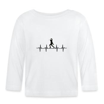Sabre Swords Swords Planque Sword Fighting Fencing - Organic Baby Long Sleeve T-Shirt - white - Front