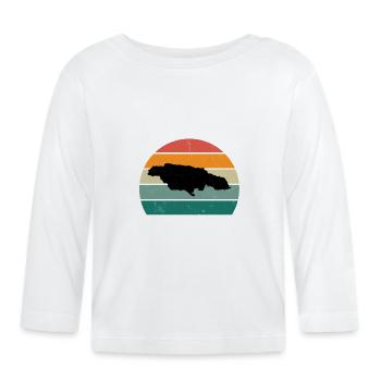 Joie de vivre Jamaican Jamaican Sprint Sprint - Organic Baby Long Sleeve T-Shirt - white - Front