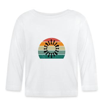Chess Player Chess Player King Checkers Chess - Organic Baby Long Sleeve T-Shirt - white - Front