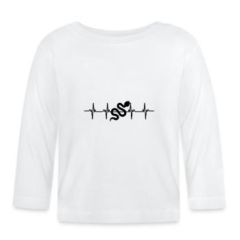 Snake Boa Reptiles Strangler Snake Poisonous Snake - Organic Baby Long Sleeve T-Shirt - white - Front