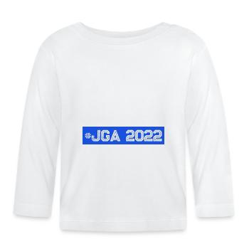 Jga 2022 - Organic Baby Long Sleeve T-Shirt - white - Front