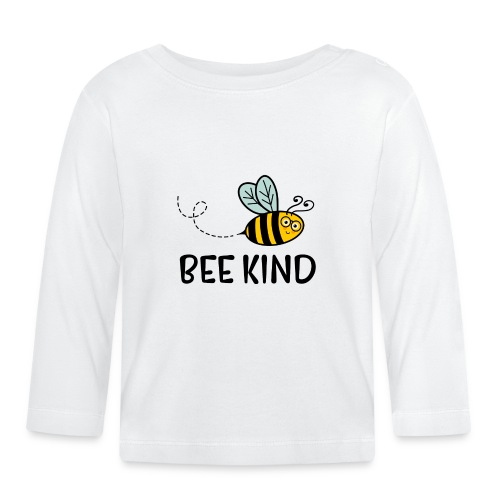 bee kind - Baby Bio-Langarmshirt