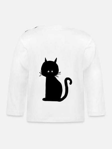 Katzer - Baby Bio-Langarmshirt - Weiß