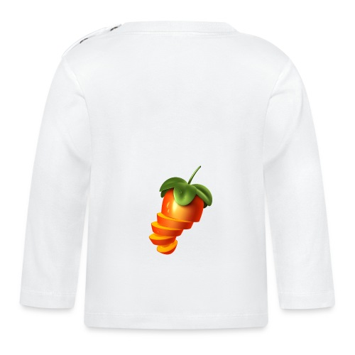 Sliced Sweaty Fruit - Organic Baby Long Sleeve T-Shirt